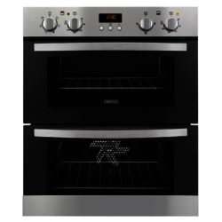 Zanussi ZOF35511XK Built Under Double Oven in Stainless Steel